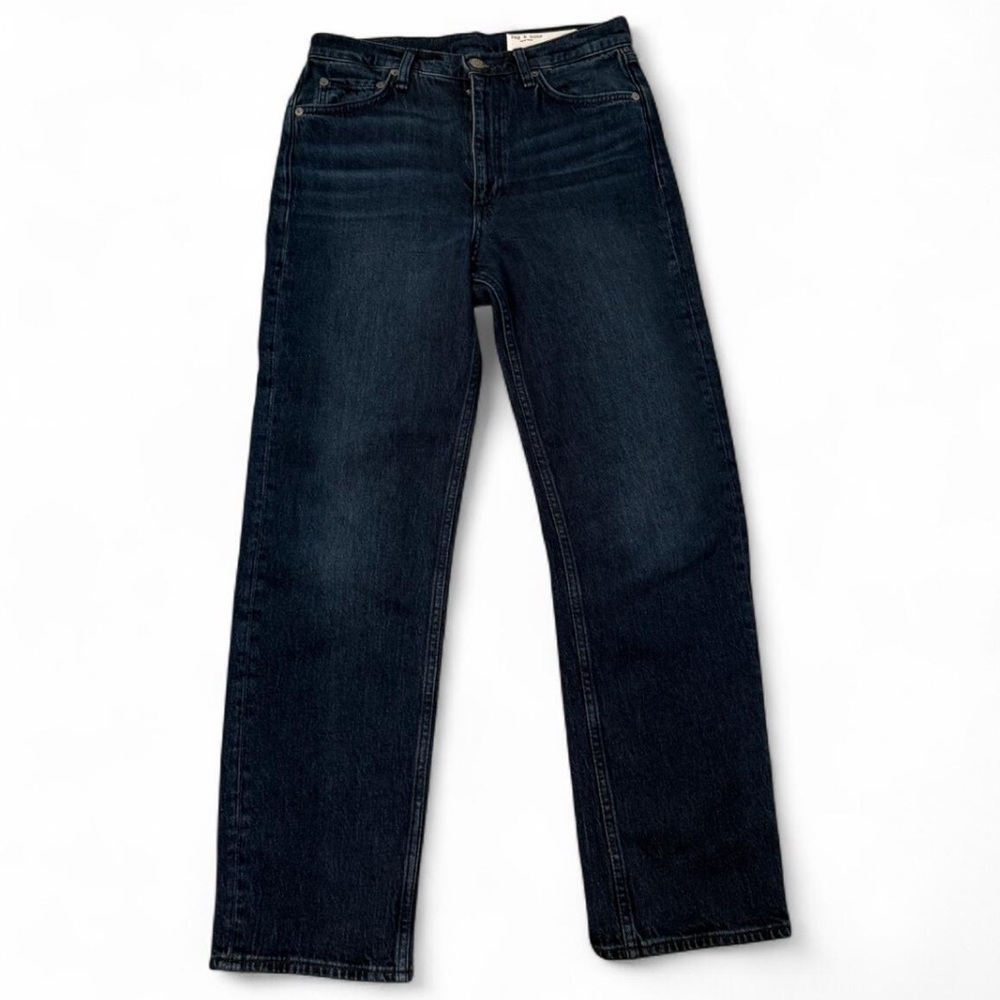 rag & bone women’s Dark Indigo Straight Jeans